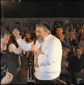 Party chairman Rabbi Michael Melchior